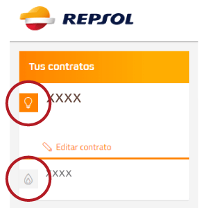 contrato luz o gas Repsol