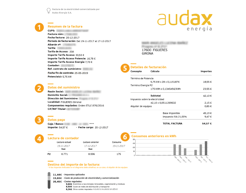 factura audax