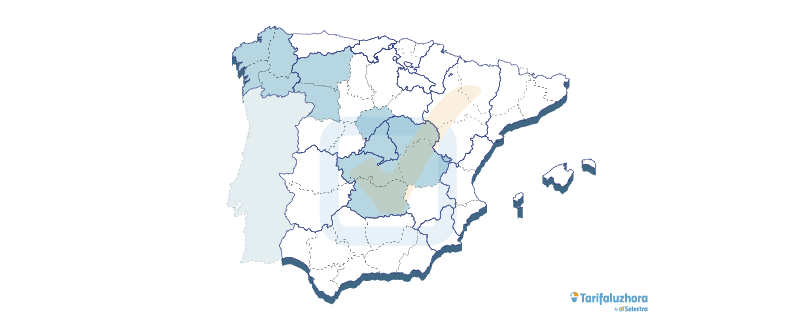mapa distribución iberdrola