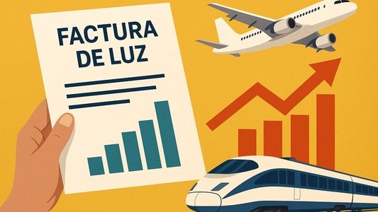 Inflación octubre España por electricidad y transporte