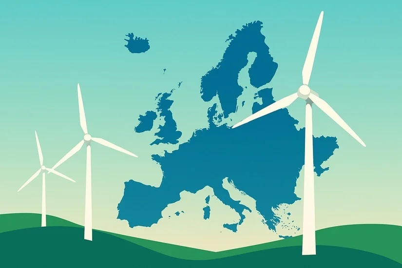 La eólica hunde el precio de la luz en Europa